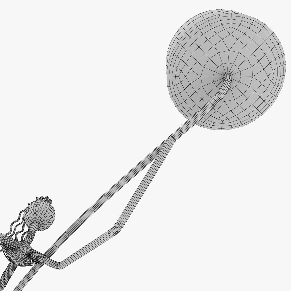 Candle holder 3D model 3D model_11