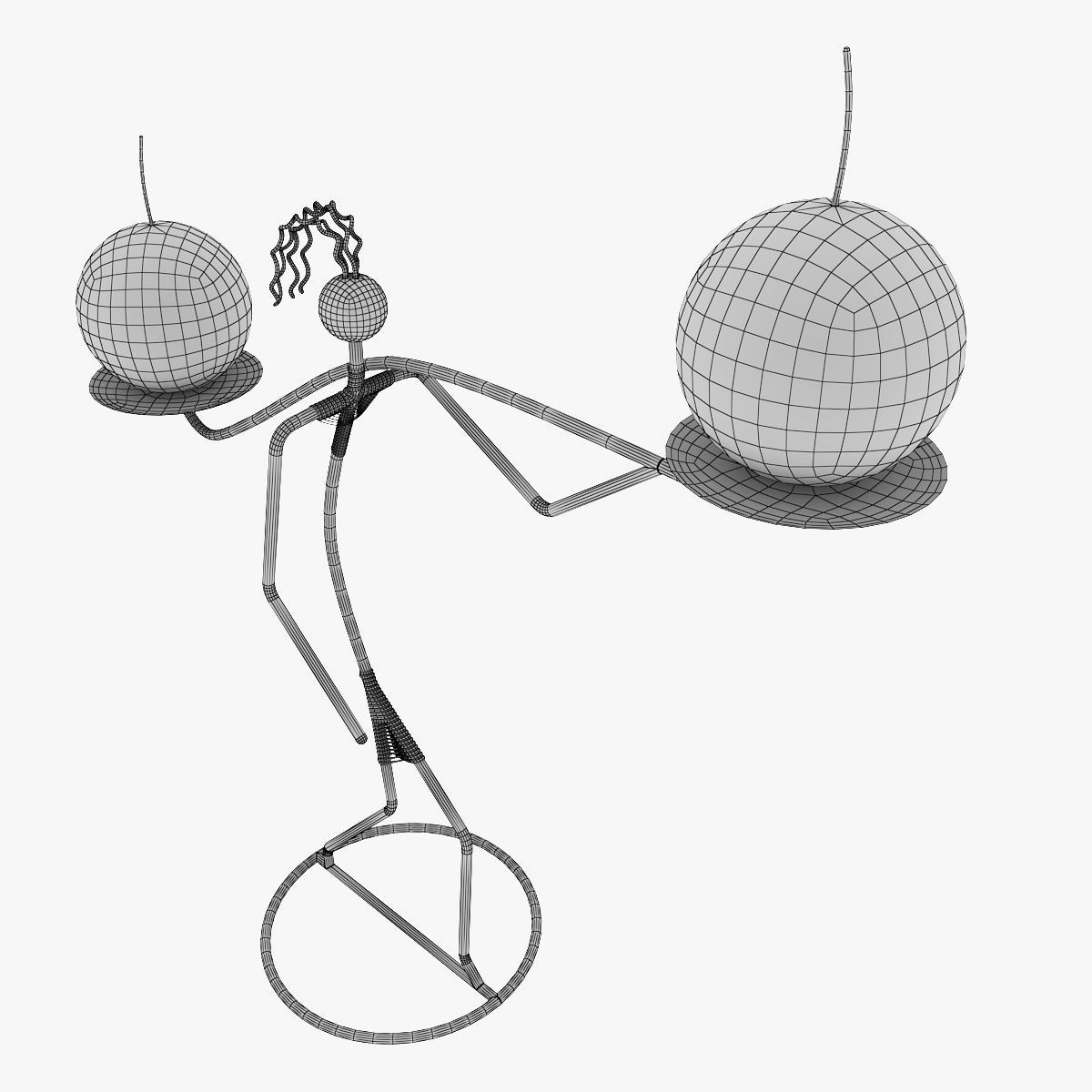 Candle holder 3D model 3D model_7