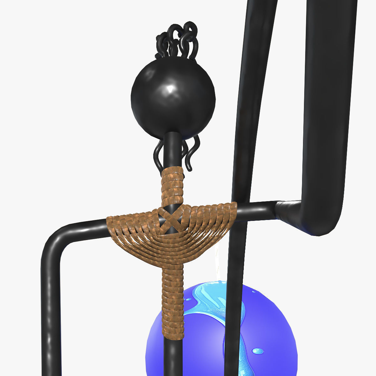 Candle holder 3D model 3D model_4