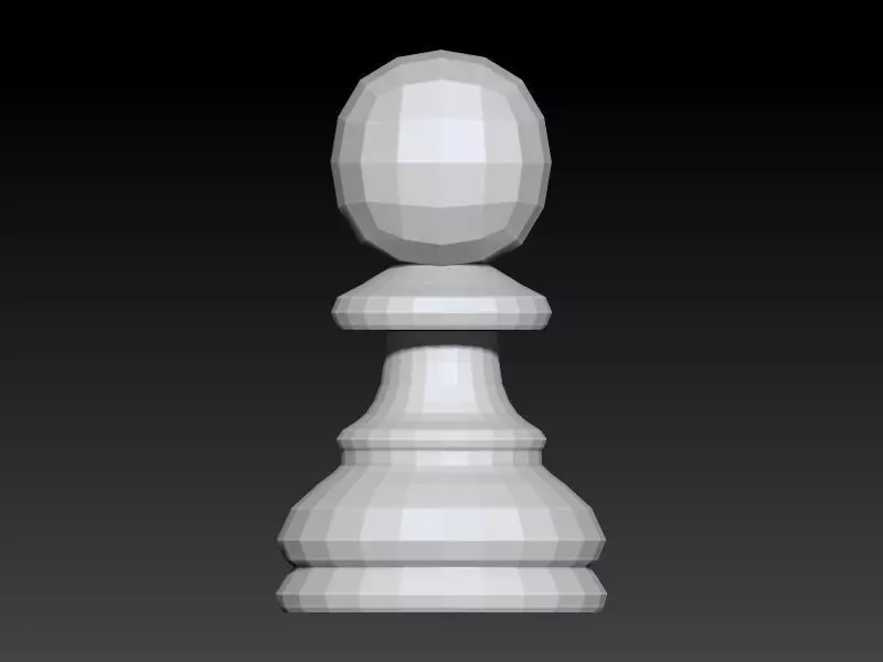 Chess Piece - Pawn 3D print model