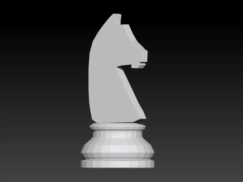 Chess Piece - Horse 3D print model_0