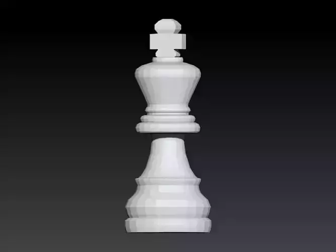 Chess Piece - King 3D print model
