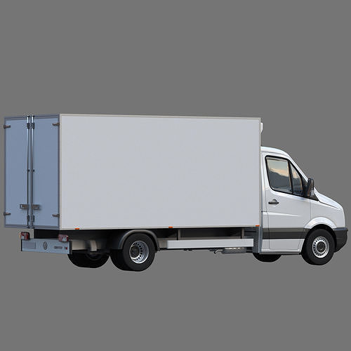 VW Crafter 50 Ref 3D model 4