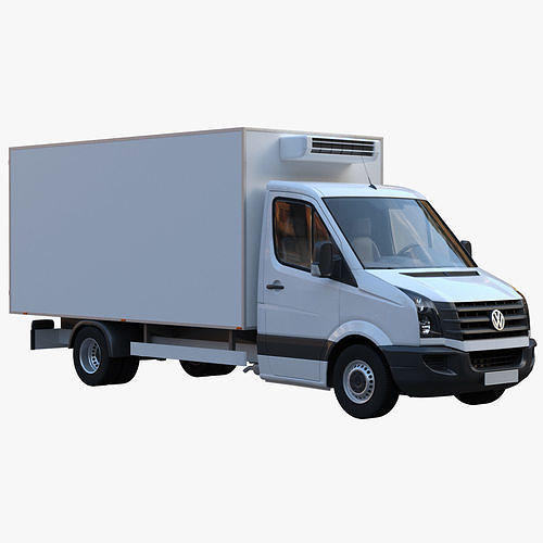 VW Crafter 50 Ref 3D model 2