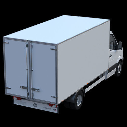 VW Crafter 50 Ref 3D model 6