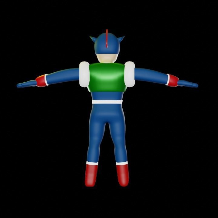 ACTION KAMEN 3D model_1