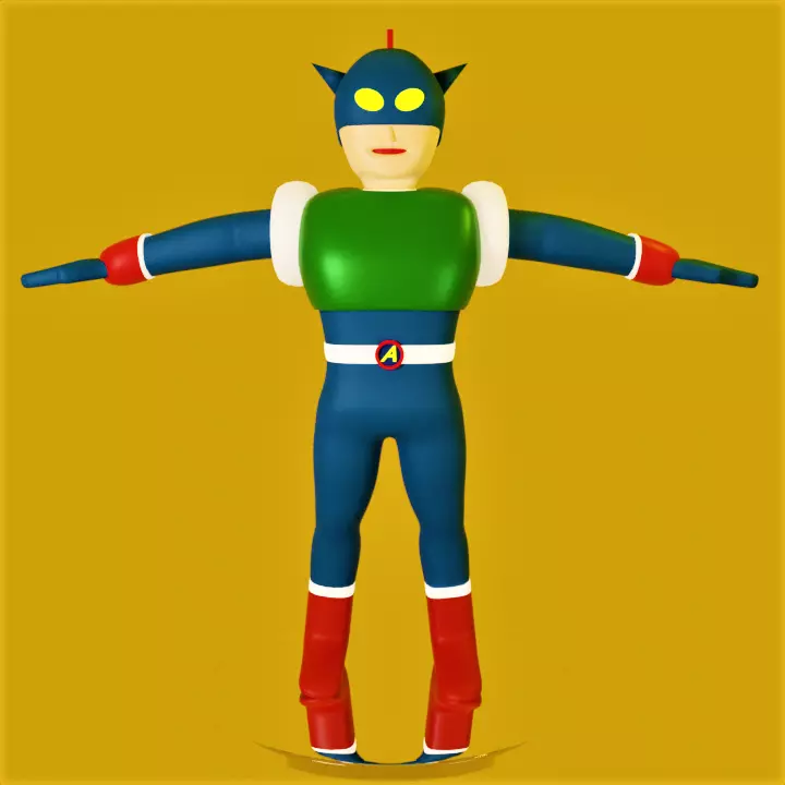 ACTION KAMEN 3D model_0