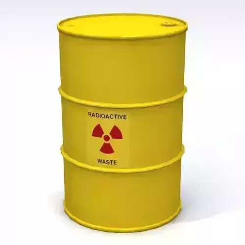 Radioactive 55 Gallon Drum