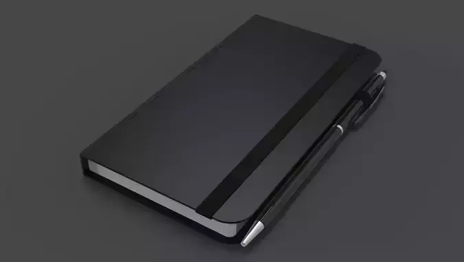 Notebook with pen