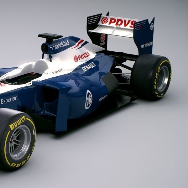 F1 2013 Williams FW35 3D model_11
