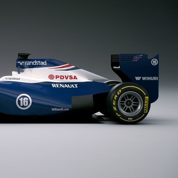 F1 2013 Williams FW35 3D model_15