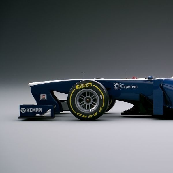 F1 2013 Williams FW35 3D model_14