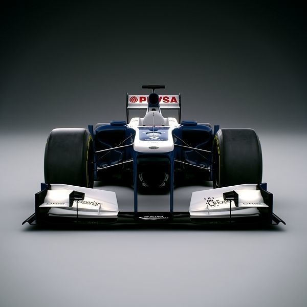 F1 2013 Williams FW35 3D model_6