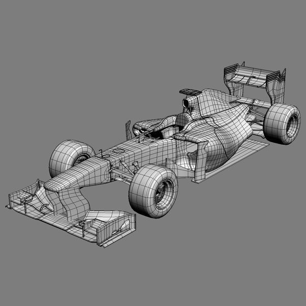 F1 2013 Williams FW35 3D model_23