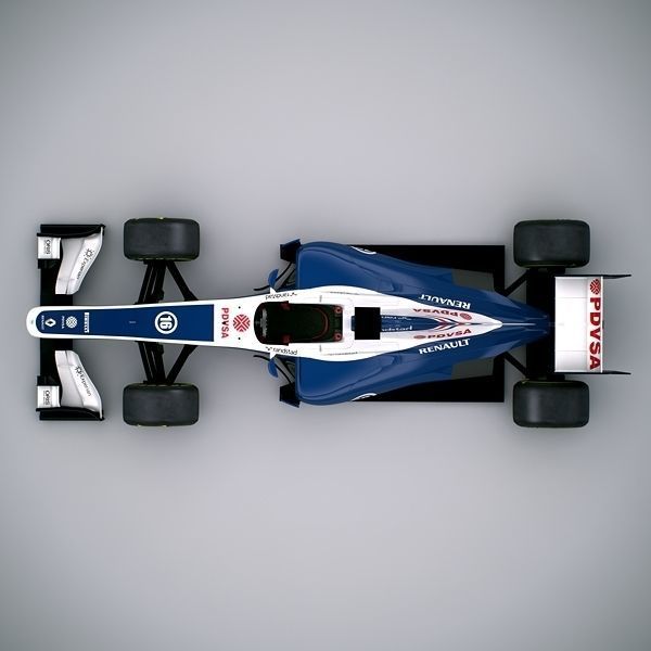 F1 2013 Williams FW35 3D model_5