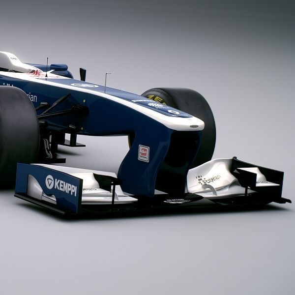 F1 2013 Williams FW35 3D model_8