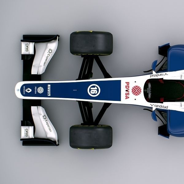F1 2013 Williams FW35 3D model_16