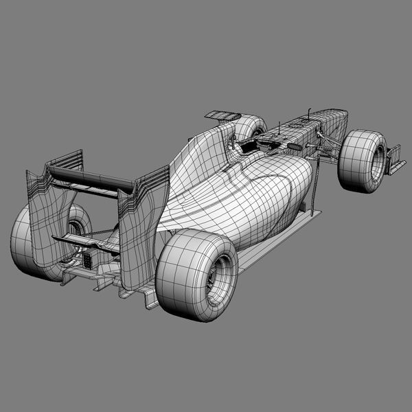 F1 2013 Williams FW35 3D model_24