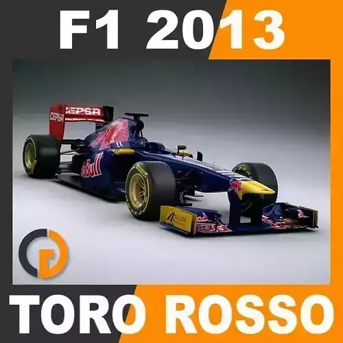 F1 2013 Scuderia Toro Rosso STR8 3D model