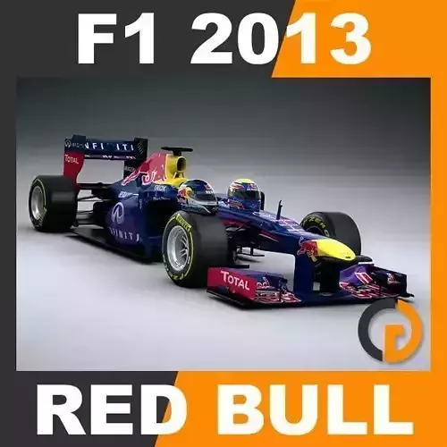F1 2013 Infiniti Red Bull Racing RB9 3D model