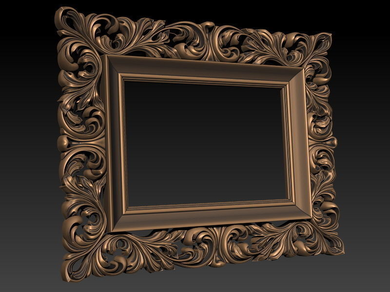 FRAME-mirror  005 3D print model_4