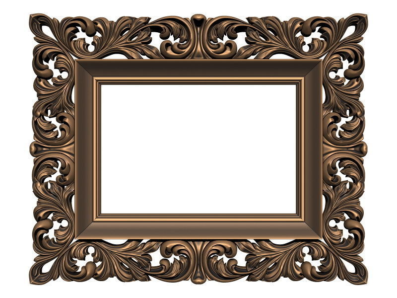 FRAME-mirror  005 3D print model_3