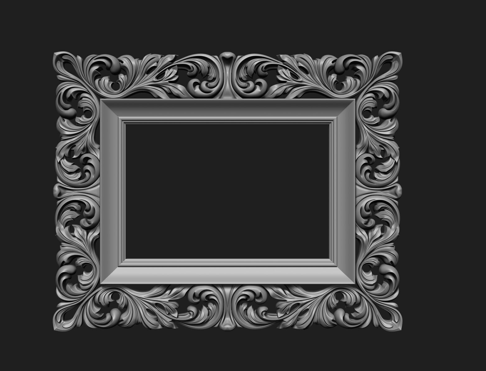 FRAME-mirror  005 3D print model_6