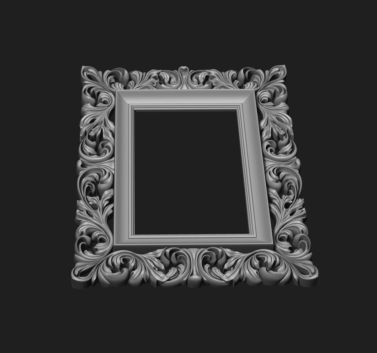 FRAME-mirror  005 3D print model_8