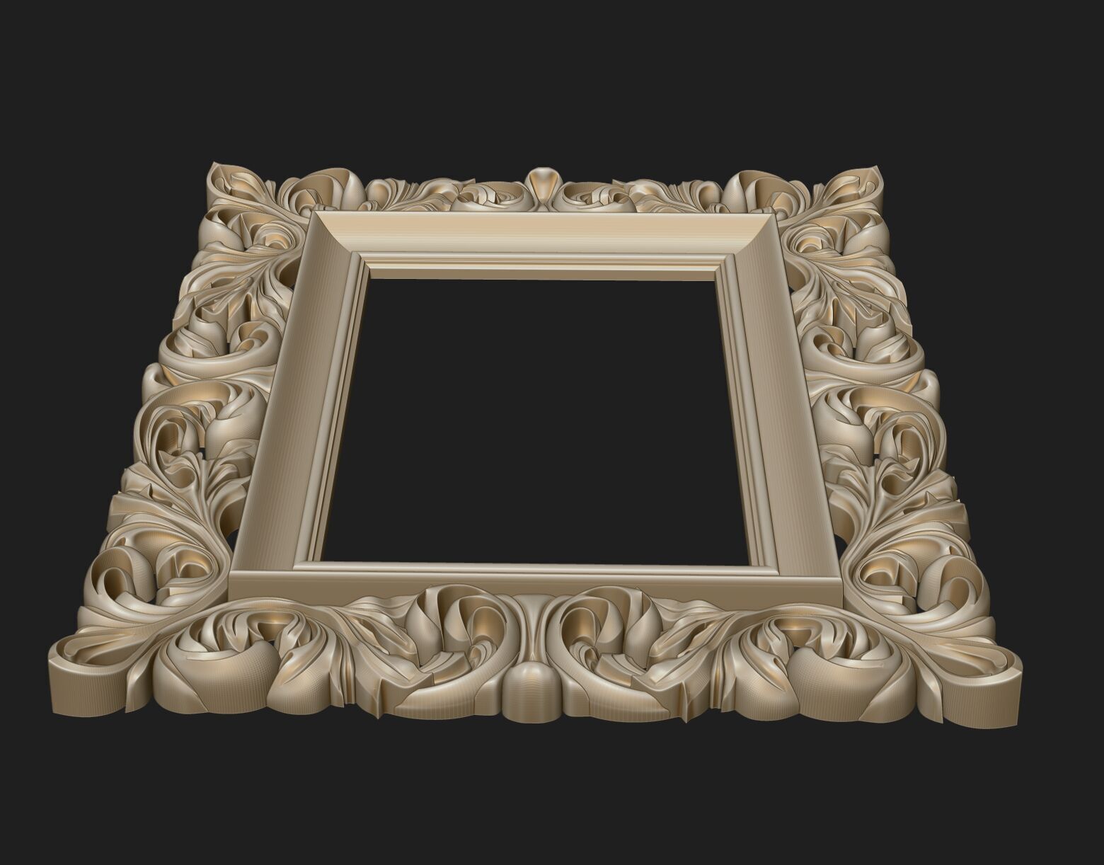 FRAME-mirror  005 3D print model_14