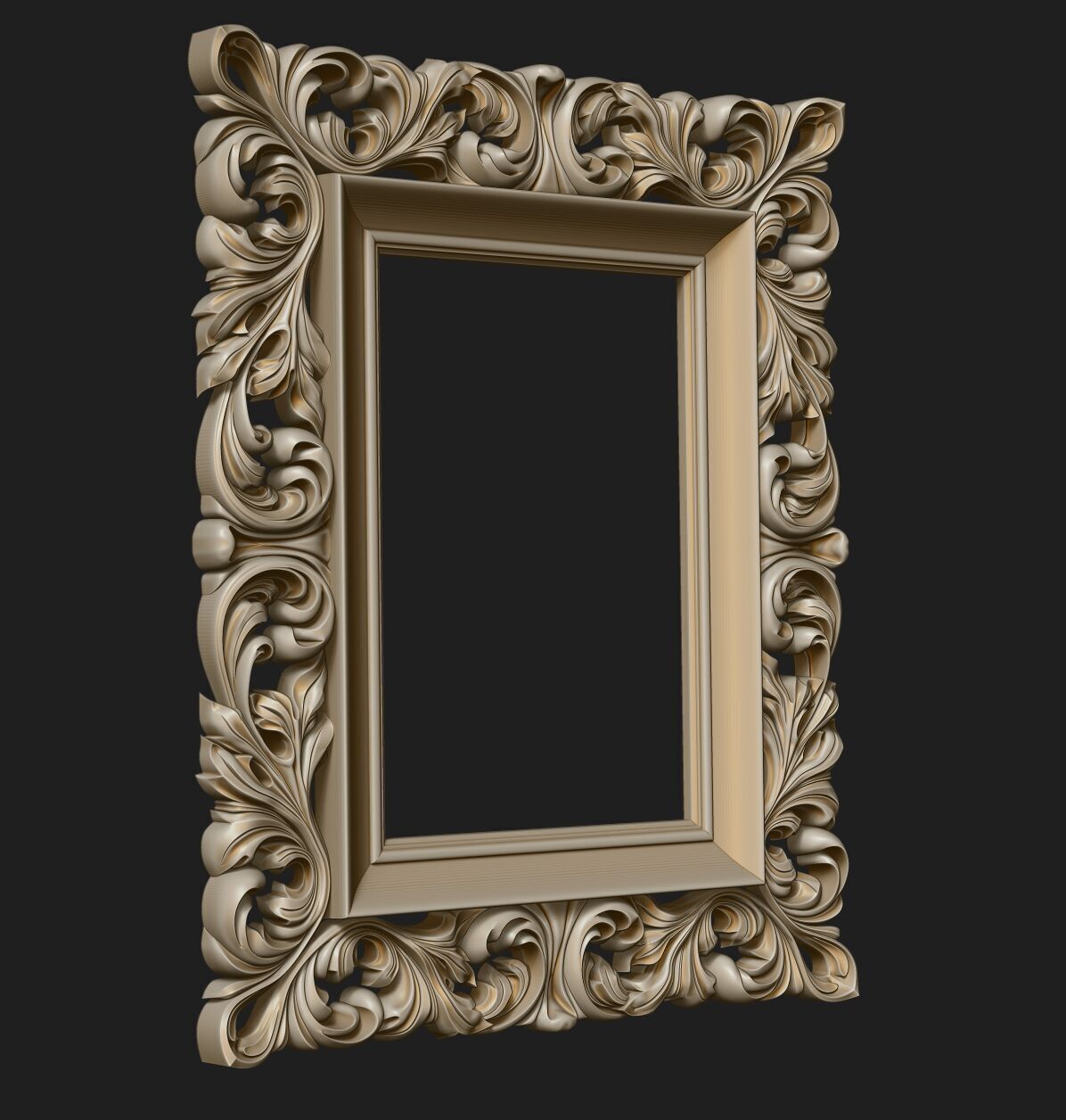 FRAME-mirror  005 3D print model_15