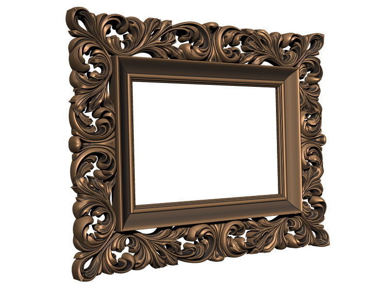 FRAME-mirror  005 3D print model_2