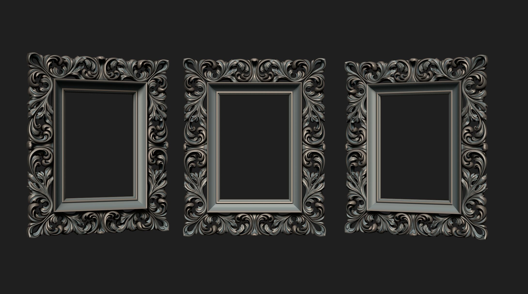 FRAME-mirror  005 3D print model_18