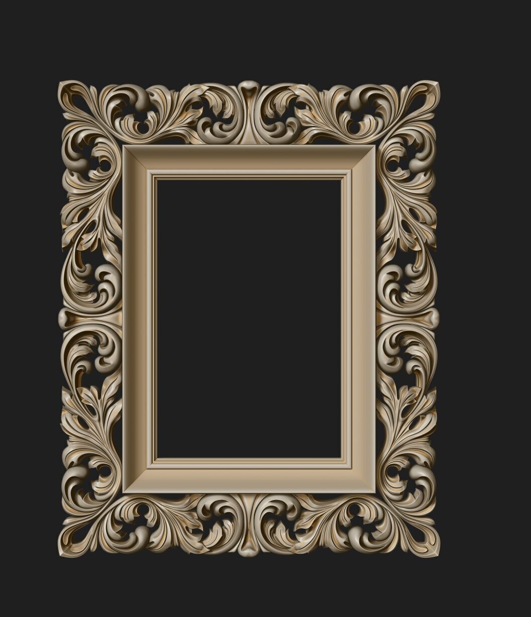 FRAME-mirror  005 3D print model_10