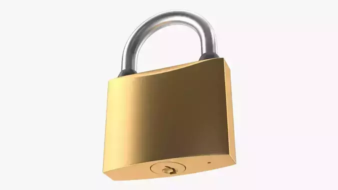 Padlock golden