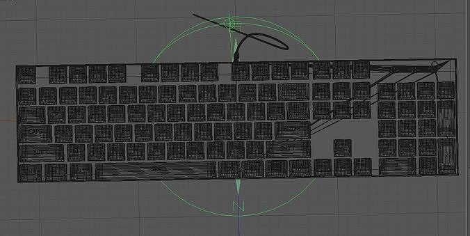 keyboard Free 3D model