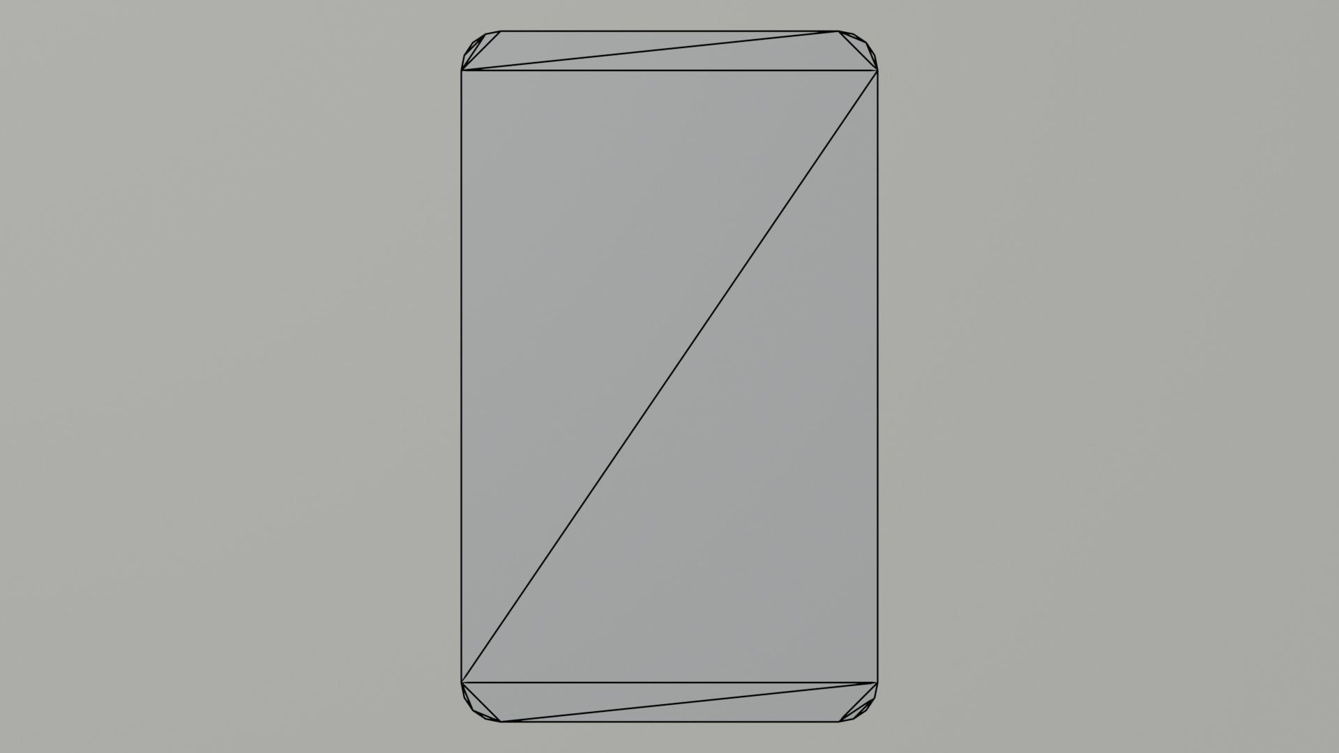 Playing cards Low-poly 3D model_5