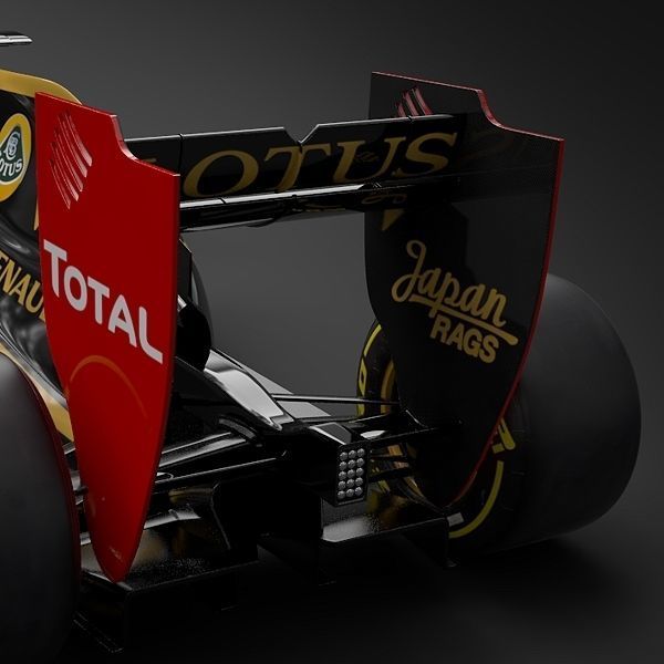 F1 2012 Lotus E20 3D model_11