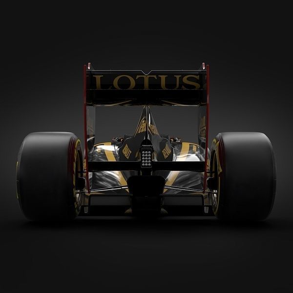 F1 2012 Lotus E20 3D model_6