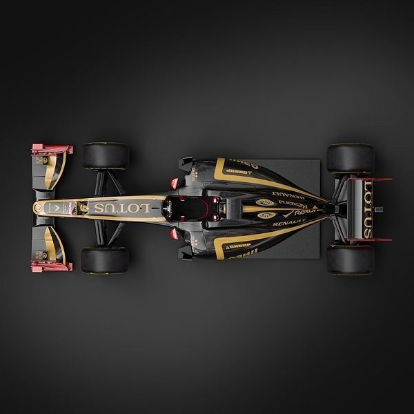 F1 2012 Lotus E20 3D model_4