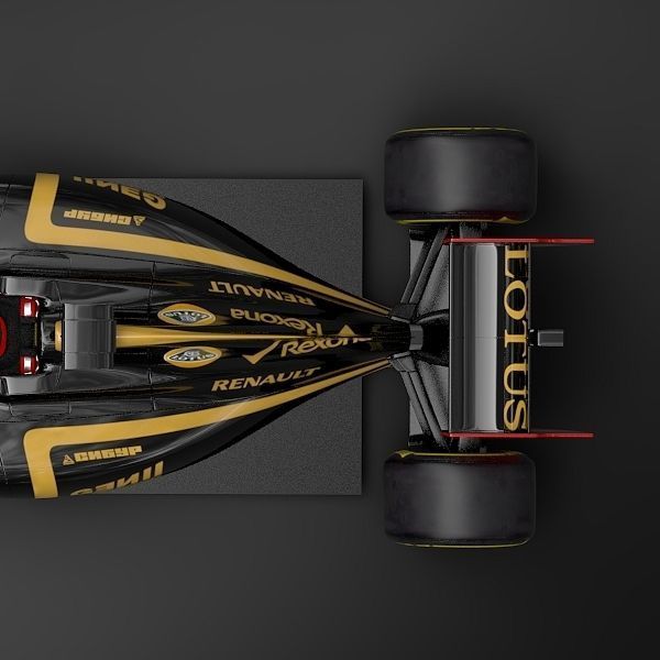 F1 2012 Lotus E20 3D model_15