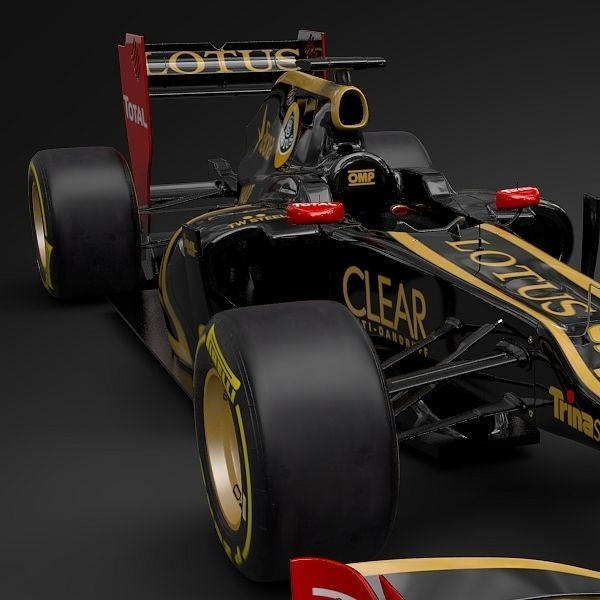 F1 2012 Lotus E20 3D model_10