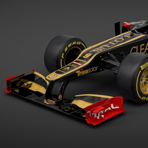 F1 2012 Lotus E20 3D model_7