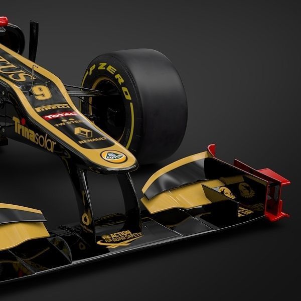 F1 2012 Lotus E20 3D model_9