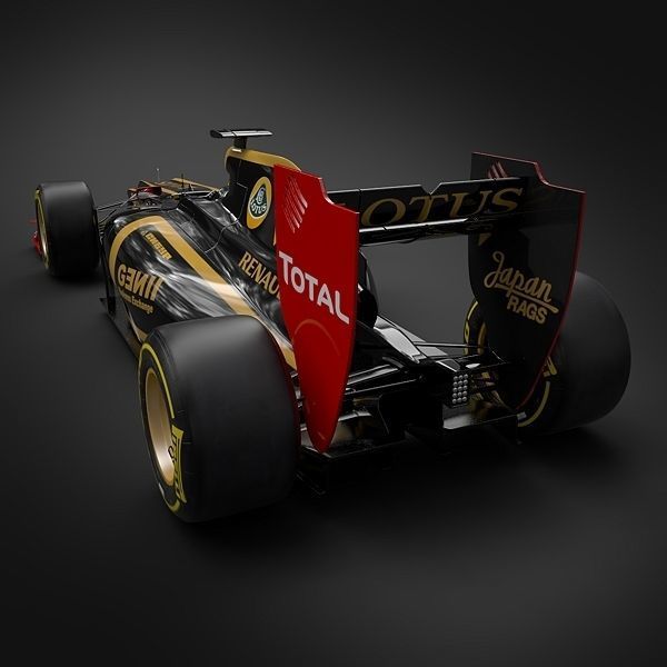 F1 2012 Lotus E20 3D model_2