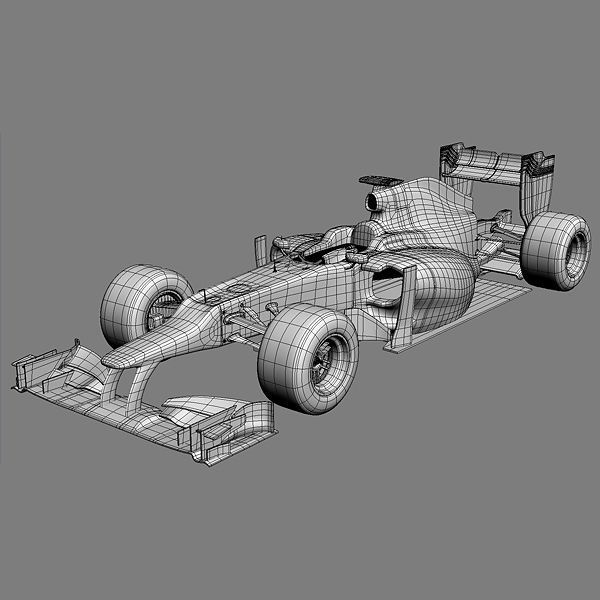 F1 2012 Lotus E20 3D model_21
