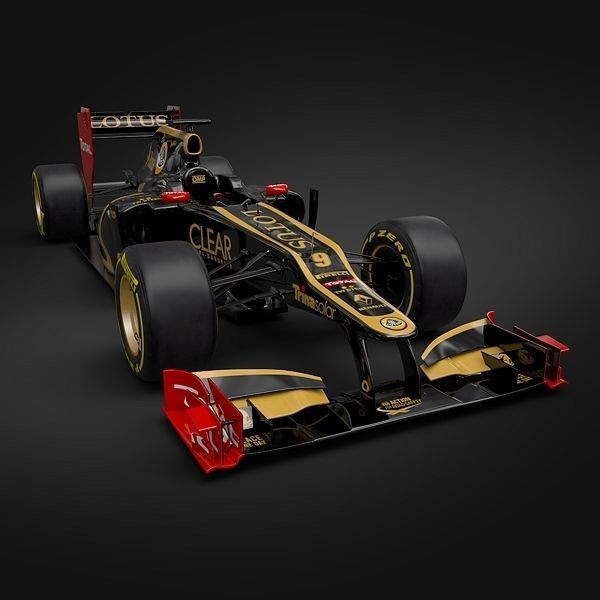 F1 2012 Lotus E20 3D model_1