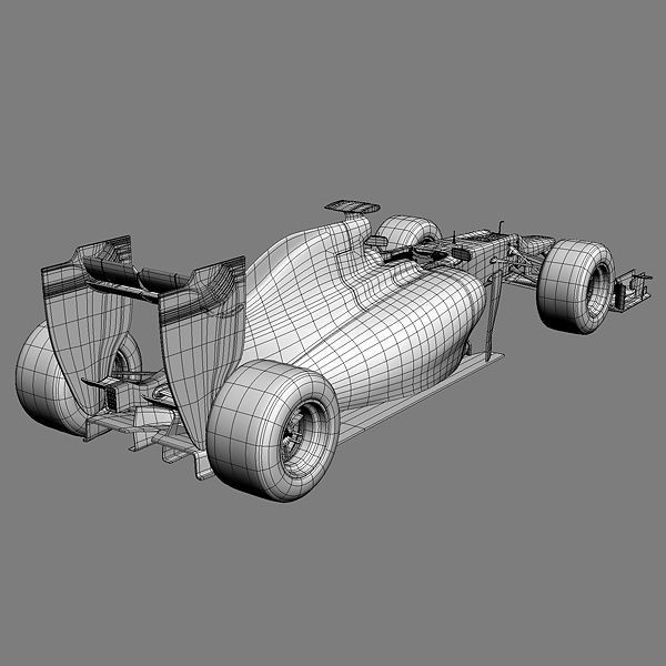 F1 2012 Lotus E20 3D model_22