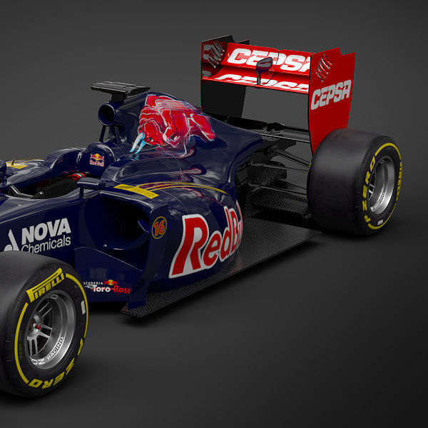 F1 2012 Scuderia Toro Rosso STR7 3D model_8