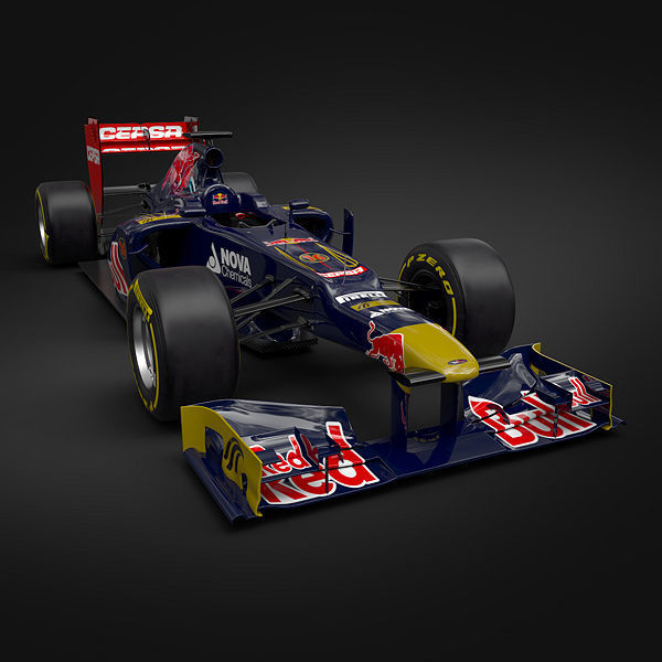 F1 2012 Scuderia Toro Rosso STR7 3D model_1