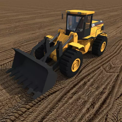 Caterpillar T530 Free 3D model